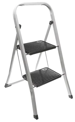 Obrázek produktu pro Kovové schůdky – 2 stupínky – černá barva