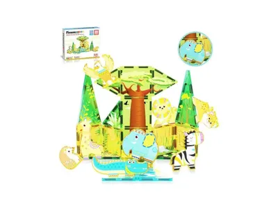 Obrázok produktu pre Picasso Tiles - Magnetická stavebnicová sada - Safari 26 ks