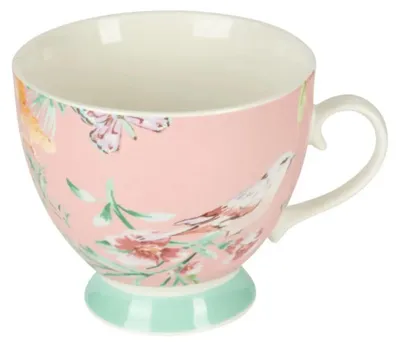 Produktbild von Kitchencraft Pfirsich Vögel Becher Rosa  Rosa One Size