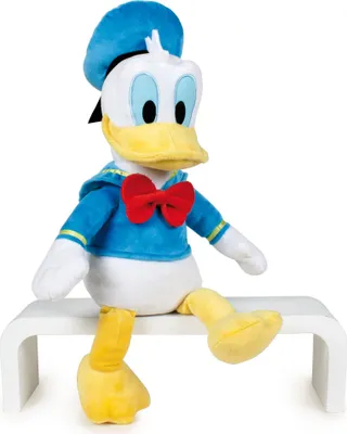 Immagine prodotto di Peluche di Donald Duck, personaggio dei cartoni animati di Walt Disney, altezza 35 cm