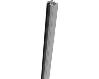 Produktbild von Klemmschiene GroJa Belfort links 90 x 4 x 3,5 cm silbergrau