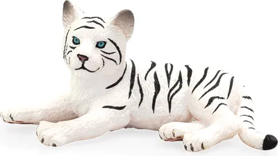Produktbild von Animal Planet Weißer Tigerjunges liegend
