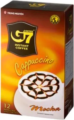 Produktbild von TRUNG NGUYEN G7 Cappuccino Mocha Instant Coffee 12 x 18g Sticks