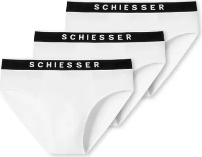 Produktbild von Schiesser Schiesser 95/5 Rio Slips 173984-3er Pack uni 1405-99-00818