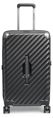 Productafbeelding van CarryOn Trunk Middenmaat koffer 83 liter - M Trolley met expander 67cm -TSA - Zwart