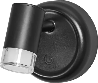 Immagine prodotto di OSRAM Nightlux Luce LED Cilindro nero, 3000 K, con batteria ricaricabile e DIM a sfioramento, magnetico, ideale per l'illuminazione di scaffali o utilizzabile come luce notturna