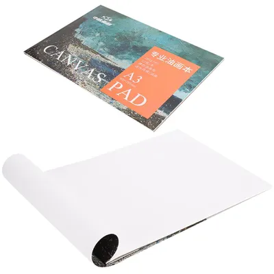 Obrázek produktu pro Podložka pro olejomalbu, A3 bavlněné plátno pro kreslení olejovými a akrylovými barvami, 420x297mm Umělecké potřeby pro začátečníky a profesionály