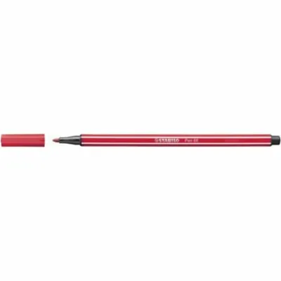 Zdjęcie produktu dla Pióro kulkowe Premium - STABILO Pen 68 - Pojedyncze pióro - ciemnoczerwone