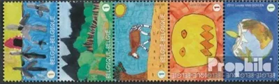 Produktbild von Briefmarken Belgien 2010 Mi 4061-4065 Fünferstreifen (kompl.Ausg.) postfrisch Umweltschutz