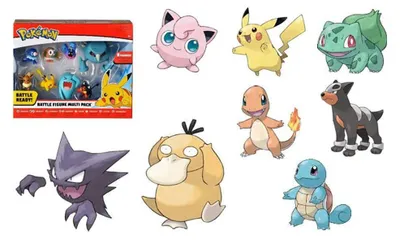 Zdjęcie produktu dla Zestaw 8 minifigurek Pokémon z serii 3