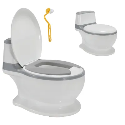 Image de Jopassy Pot pour enfants, Siège de toilette pour bébé, Pot pour bébé, Pot d'apprentissage de la propreté pour jeunes enfants avec couvercle avec son