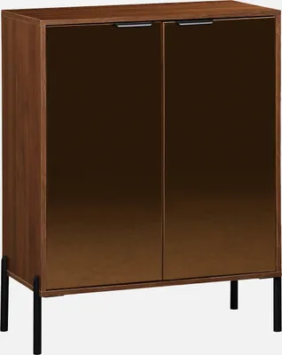 Produktbild von sweeek - Sideboard im Vintage-Stil mit Nussbaumholzoptik - Nussbaumfarben