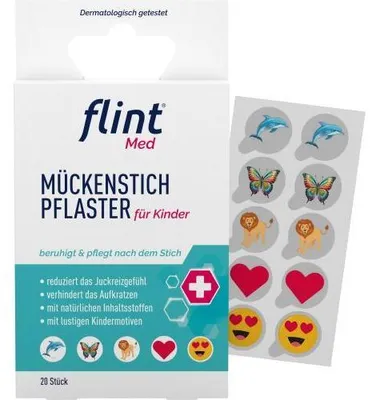 Obrázek produktu pro Flint Med náplasti proti komárům pro děti 20 ks