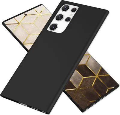 Obrázek produktu pro Pro Samsung Galaxy S22 Ultra - Extra tenké pevné pouzdro Ultra Slim kryt na mobilní telefon Black