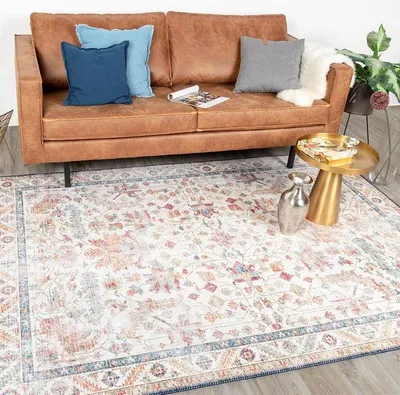 Image de Volero - Tapis vintage - Azara Persia Bleu Clair - 270x370 cm