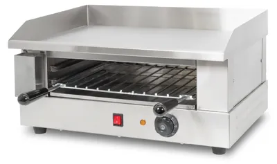 Produktbild von HCB Griddle - glatt - Salamandergrill - 55 cm - 230V - Edelstahl - 9794