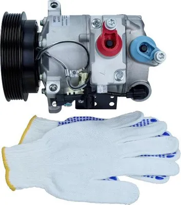 Produktbild von MAXGEAR AC330048 DCS17EC Klimaanlage Klimakompressor PAG 46 für VOLVO XC60 (156) XC90 I (275) V70 III (135) V60 (155, 157) XC70 II Kombi (136)