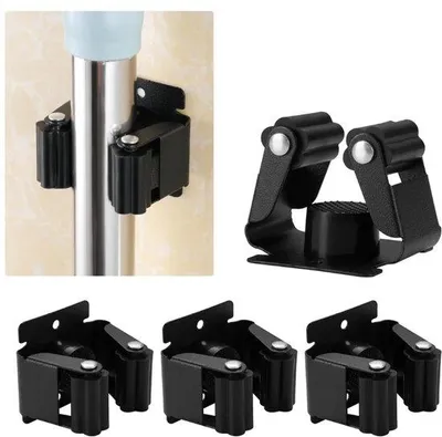 Produktbild von Famanu Halter Set – 4 selbstklebende Halter mit Haken, vielseitige Organizer für Küche, Bad, Garage und Garten
