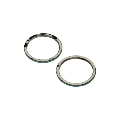 Produktbild von Auspuff Krümmer Dichtung Set 2 Stück 47x39x2,5 mm