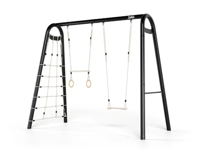 Produktbild von Salta - PlayFit Schaukel - L - Set 1 - Kletternetz, Schaukel, Trapez mit Ringen