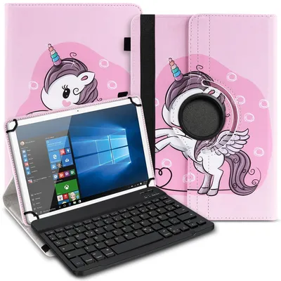 Produktbild von Tablet Tasche Tastatur für Samsung Galaxy Tab S11 S10 S9 FE Hülle Schutzhülle BluetoothFarbe Uni 360 Taschen:Motiv 16