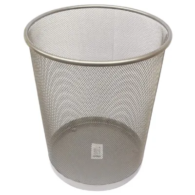Obrázok produktu pre Drôtený odpadkový kôš 12 l. strieborný