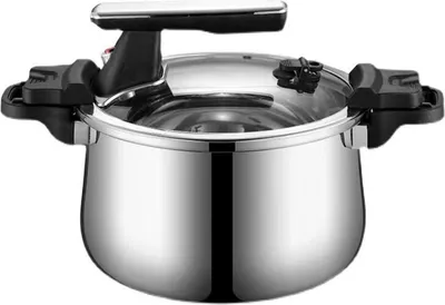 Obrázek produktu pro Mikrotlakový hrnec Multifunkční rovnoměrný ohřev Třívrstvý hrnec z nerezové oceli pro domácnost 26 cm / 10,2 palce