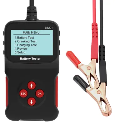 12V Batterietester 100-2000 CCA, Start- und Ladetest, für Auto, LKW, Motorrad