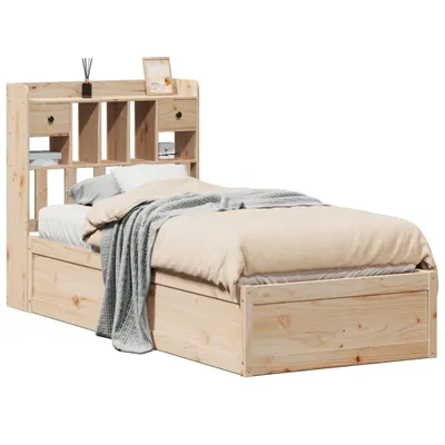 Produktbild von vidaXL Massivholzbett ohne Matratze 90x190 cm Kiefer