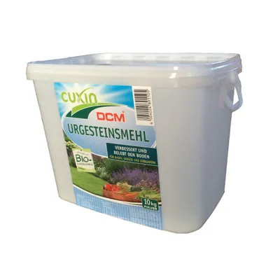 Produktbild von Cuxin DCM Urgesteinsmehl 10 kg Eimer Bodenhilfsstoff