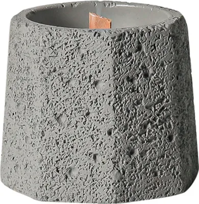 Image de Moules à bougie hexagonaux, Moules en béton de ciment pour bougies parfumées, bougies chauffe-plat, Moules à bougie cylindriques pour la fabrication de bougies (Gris)
