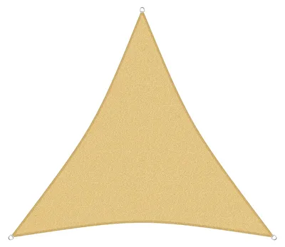 Produktbild von sunprotect 83494 Professional Sonnensegel 2,5 x 2,5 x 2,5 m Dreieck wind- & wasserdurchlässig, beige