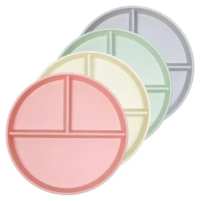 Produktbild von Set aus 4 unzerbrechlichen Speisetellern 22,9 cm