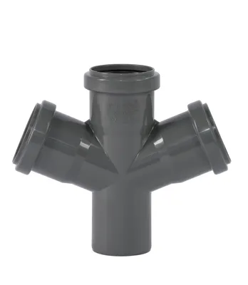 Produktbild von Ostendorf HT Safe Doppelabzweig DN/OD 50/50/50 67 Grad