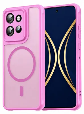 Produktbild von Magsafe Handyhülle für Motorola Edge 50 Neo / Edge 60 Neo Hülle Magnet Case Cover Pink