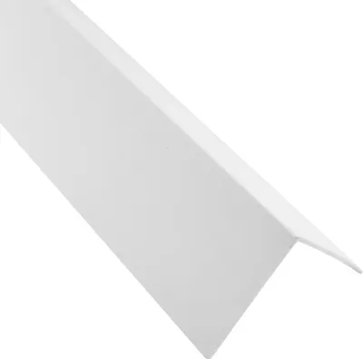 Produktbild von PVC Winkel-Profil Kunststoff Kantenschutz Zierleiste Profil weiss 270cm 30mm
