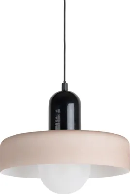 Produktbild von Leitmotiv - Hängeleuchte Opaco Grato - Grau - 25x25x23cm Hängelampe - Esstischlampe - Wohnzimmerlampe - Schlafzimmerlampe - Wohnzimmer