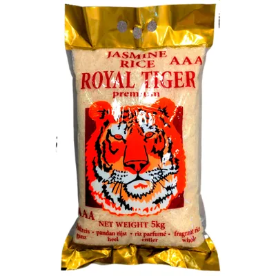 Produktbild von Royal Tiger Jasmin Reis 5kg
