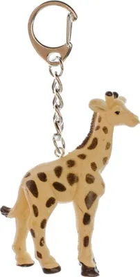 Produktbild von Giraffe Schlüsselanhänger Miniblings Anhänger Schlüsselring Zoo Kind Gummitier