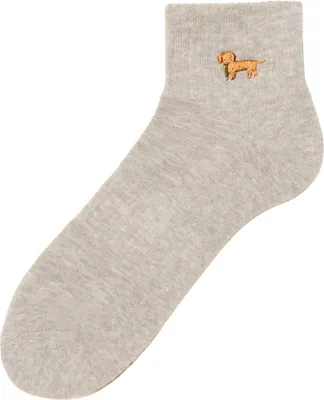 Produktbild von KRAWATTENDACKEL Sneakersocken - verschiedene Farben 002 Grau 41 - 46