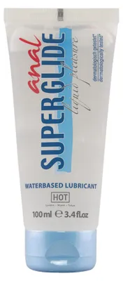 Immagine prodotto di Hot - Anal Superglide Liquid Pleasure Lubrificante A Base D'acqua 100 Ml