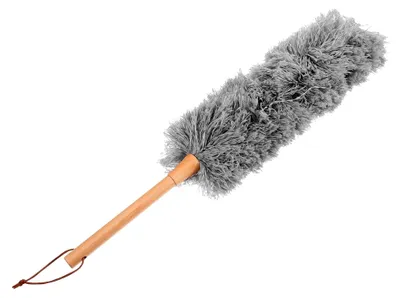 Produktbild von Waschbarer Staubwedel mit Holzgriff für Haushalt und Büro