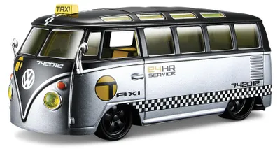 Produktbild von Maisto - Modellauto - Allstars VW Samba Taxi (Maßstab 1:25)