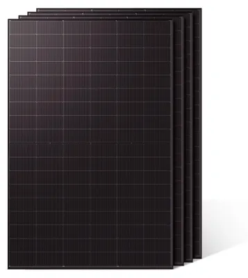 Produktbild von Kleines Kraftwerk 4×500Wp Solarmodul SunPro TOPCon – 0% MwSt – bifazial, Glas-Glas, Full Black – Photovoltaik Module für Balkonkraftwerk & Inselanlage