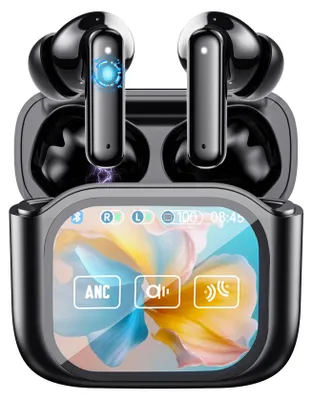 Produktbild von Bluetooth-Übersetzungs-Headset – Touchscreen Übersetzungsgerät mit 60h Akku, ANC & Netzwerkunabhängiger Übersetzer
