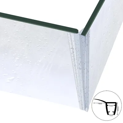 Obrázok produktu pre Tesnenie do sprchy Dk10 (5-6 mm) - 60 cm Tesnenie do sprchových dverí Náhradné tesnenie do sprchových kútov