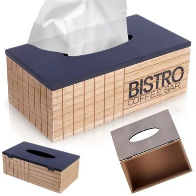 Produktbild von Vilde Taschentuchbox Kosmetiktücherbox Taschentuchspender BISTRO