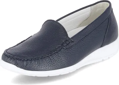 Produktbild von Waldläufer 331511 199 194 Damen Slipper Hinata Dunkelblau, Blau, Gr. 41/2