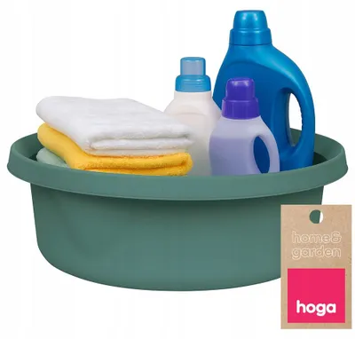 Produktbild von Hoga Runde Kunststoffschüssel 6L Grün
