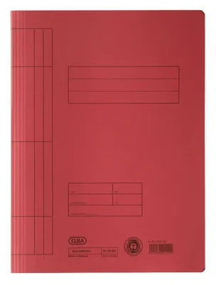 Image de Dossier de classement rapide A4 250g/qm carton rouge